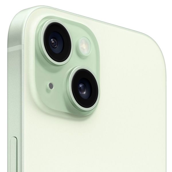 Восстановленный смартфон Apple iPhone 15 128GB nanoSim/eSim Green, хороший (без RuStore)