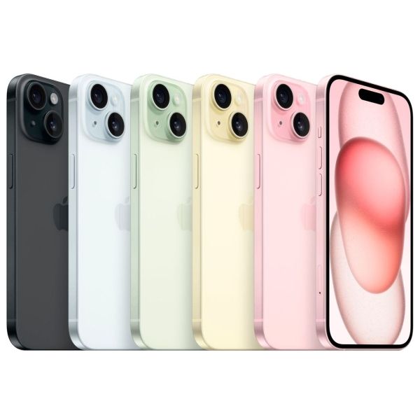 Восстановленный смартфон Apple iPhone 15 128GB nanoSim/eSim Green, хороший (без RuStore)