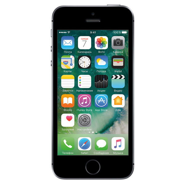 Уцененный смартфон Apple iPhone SE 32GB серый космос, хороший (без RuStore) фото