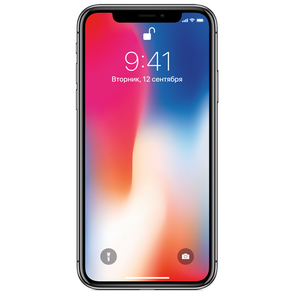 Уцененный смартфон Apple iPhone X 64GB nanoSim/eSim Space Gray, хороший (без RuStore)