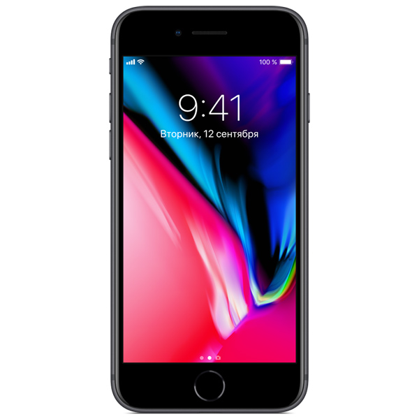 Уцененный смартфон Apple iPhone 8 64GB Space Gray, отличный (без RuStore)