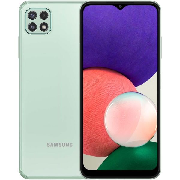 Восстановленный смартфон Samsung Galaxy A22s 4/64GB Mint (SM-A226B), хороший