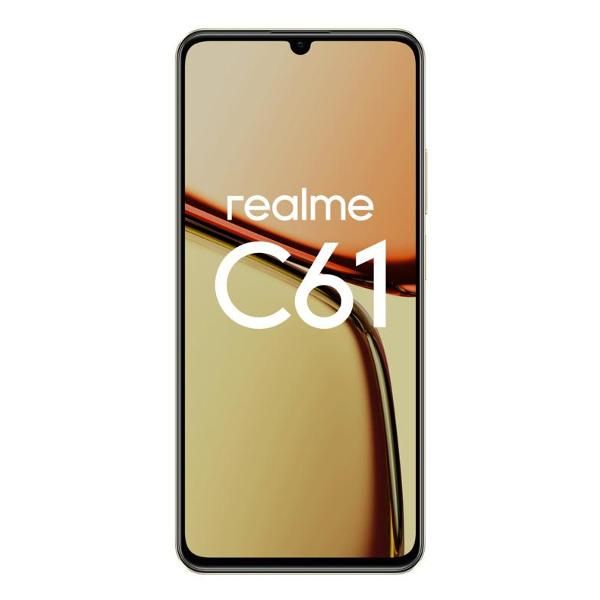 Уцененный смартфон realme С61 8/256GB Gold, хороший