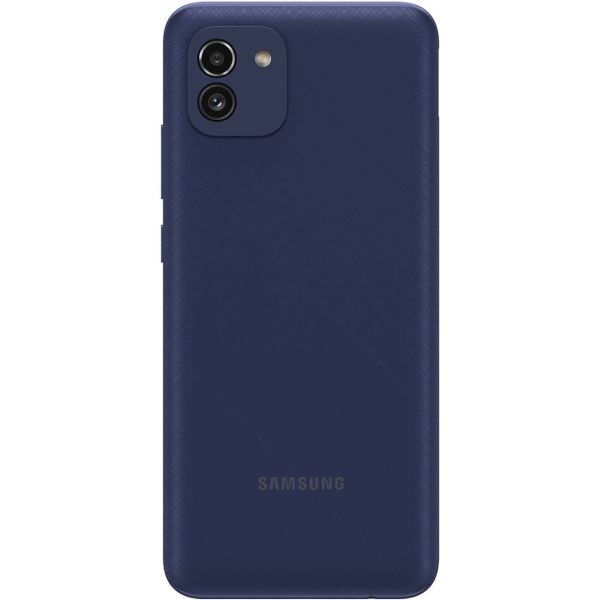 Восстановленный смартфон Samsung Galaxy A03 3/32GB Blue (SM-A035), отличный
