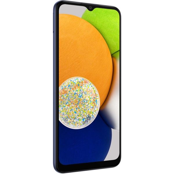 Восстановленный смартфон Samsung Galaxy A03 3/32GB Blue (SM-A035), хороший