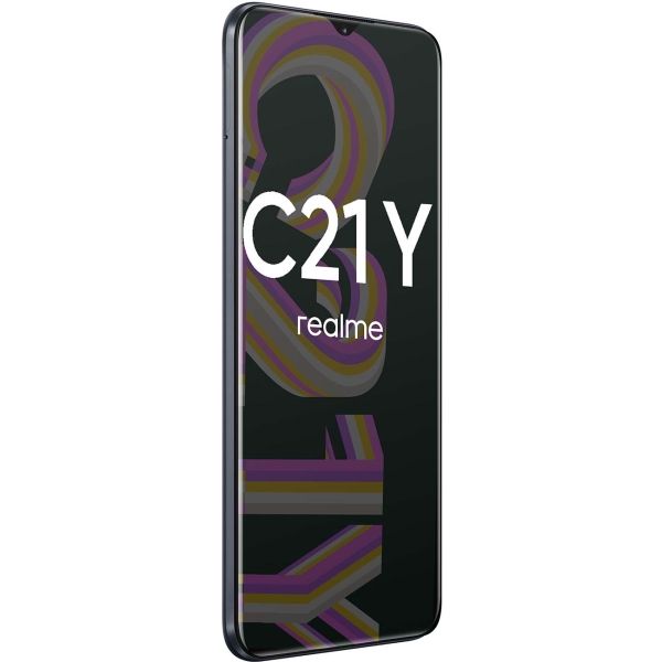 Восстановленный смартфон realme C21Y 4/64GB Cross Black (RMX3263), хороший