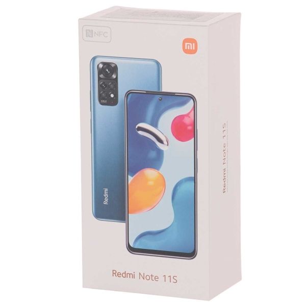 Восстановленный смартфон Xiaomi Redmi Note 11S 6/64GB графитово-серый, хороший