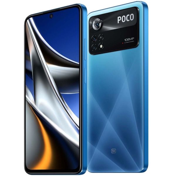 Восстановленный смартфон POCO X4 Pro 5G 8/256GB Laser blue, как новый