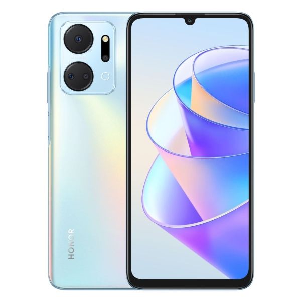 Восстановленный смартфон HONOR X7a 4/128GB (5109AMLU) титановый серебристый, хороший