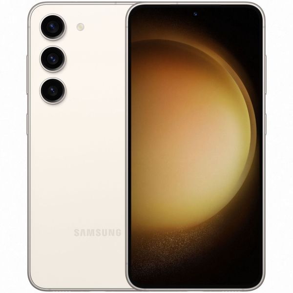 Восстановленный смартфон Samsung Galaxy S23 8/256GB Cream (SM-S911/DS), хороший