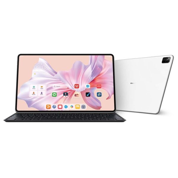 Уцененный планшет HUAWEI MatePad Pro 12.6 12/256GB White + клавиатура, хороший