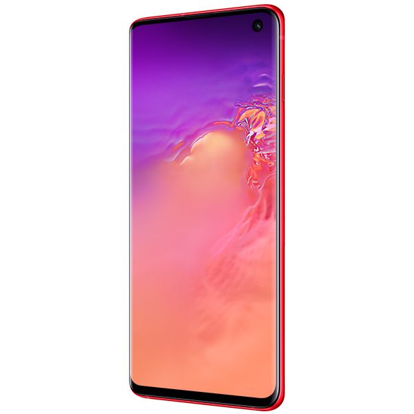 Восстановленный смартфон Samsung Galaxy S10 8/128Gb Гранат, отличный