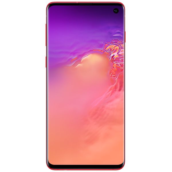 Восстановленный смартфон Samsung Galaxy S10 8/128Gb Гранат, как новый