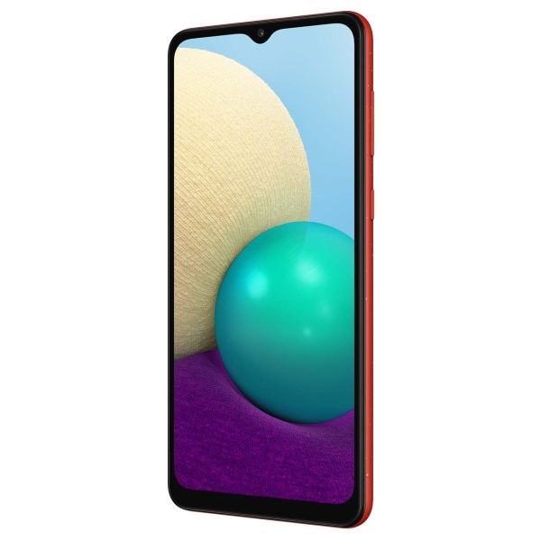 Восстановленный смартфон Samsung Galaxy A02 2/32GB Red (SM-A022G/DS), хороший