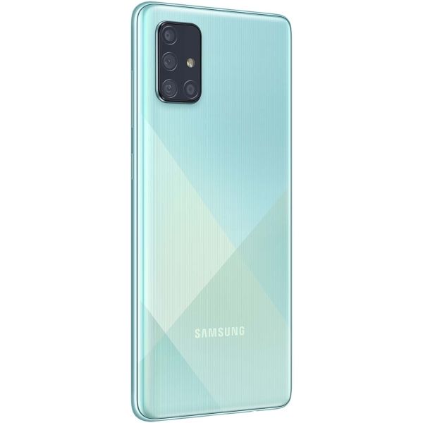 Восстановленный смартфон Samsung Galaxy A71 6/128GB Blue (SM-A715F/DSM), как новый
