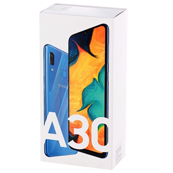 Восстановленный смартфон Samsung Galaxy A30 (2019) 3/32Gb Blue (SM-A305FN), отличный