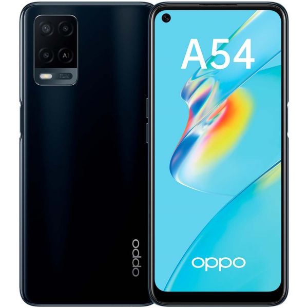 Восстановленный смартфон OPPO A54 4/64GB Black (CPH2239), как новый