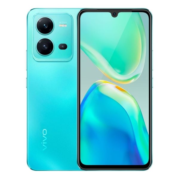 Восстановленный смартфон vivo V25 8/256Gb Aquamarine Blue, отличный