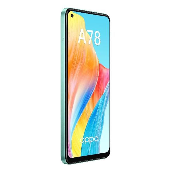 Восстановленный смартфон OPPO A78 8/256GB Aqua Green, как новый
