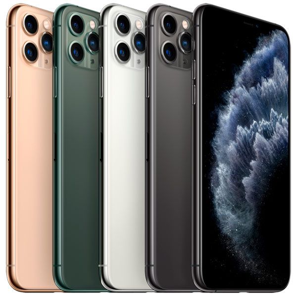 Восстановленный смартфон Apple iPhone 11 Pro Max 512GB nanoSim/eSim полночный зеленый, как новый (без RuStore)