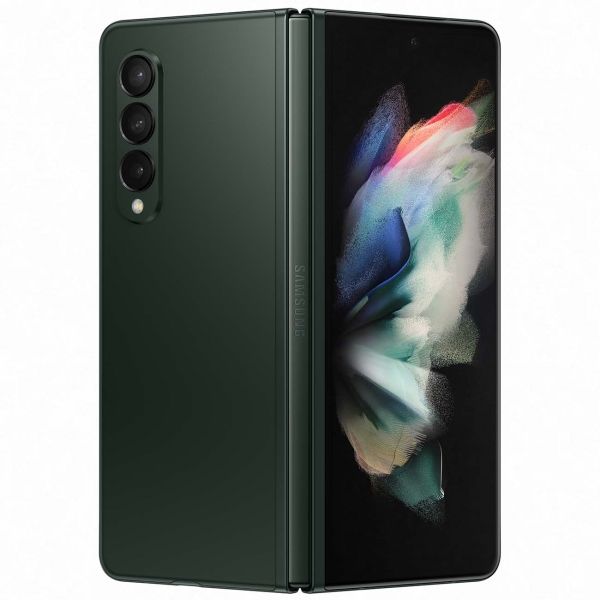 Восстановленный смартфон Samsung Galaxy Z Fold3 12/256GB Phantom Green (SM-F926B), как новый