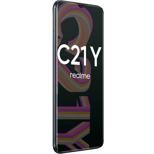 Восстановленный смартфон realme C21Y 4/64GB Cross Black, отличный