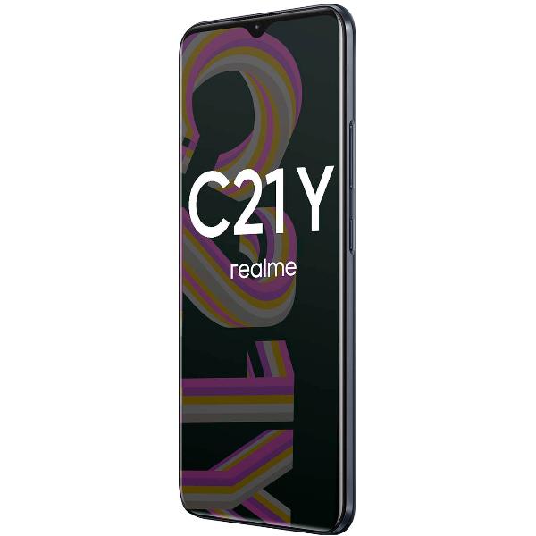 Восстановленный смартфон realme C21Y 4/64GB Cross Black, отличный