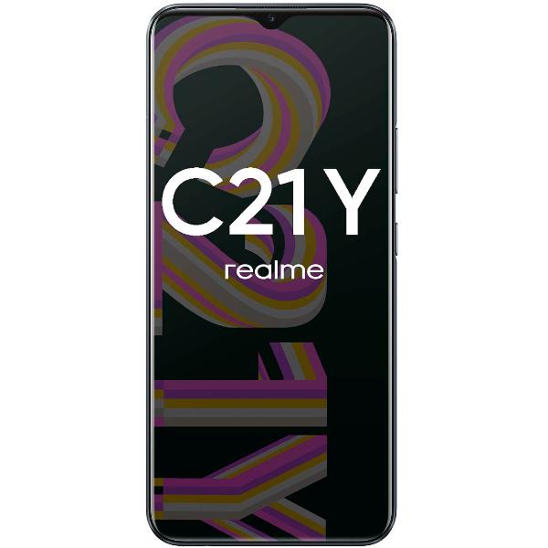 Восстановленный смартфон realme C21Y 4/64GB Cross Black, как новый
