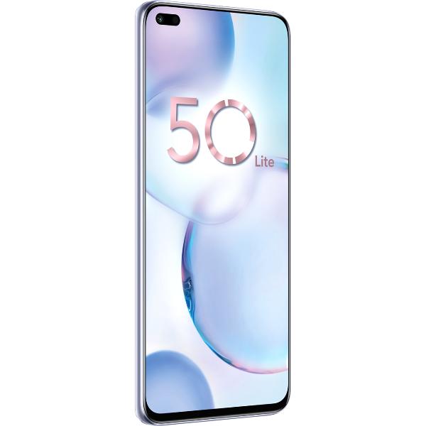 Восстановленный смартфон HONOR 50 Lite 8/128Gb Silver, хороший