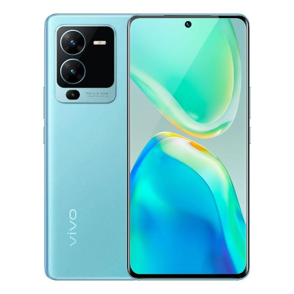 Восстановленный смартфон vivo V25 Pro 12/256Gb Surfing Blue, хороший