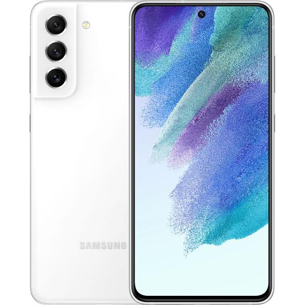 Восстановленный смартфон Samsung Galaxy S21 FE 8/256Gb белый, хороший