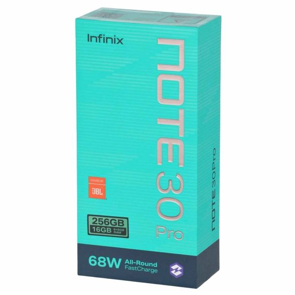 Уцененный смартфон Infinix NOTE 30 Pro 8/256GB Black, хороший