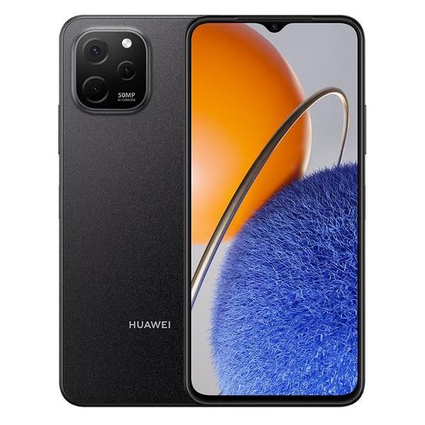Уцененный смартфон HUAWEI nova Y61 4/128GB полночный черный, отличный