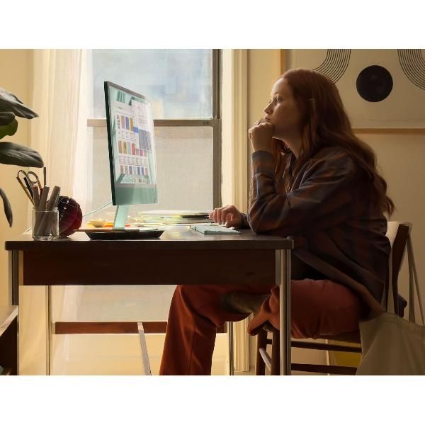 Восстановленный моноблок Apple iMac 24 M3 8/8 core/8/256GB Green (MQRA3), отличный