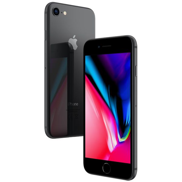Восстановленный смартфон Apple iPhone 8 128GB серый космос, отличный (без RuStore)