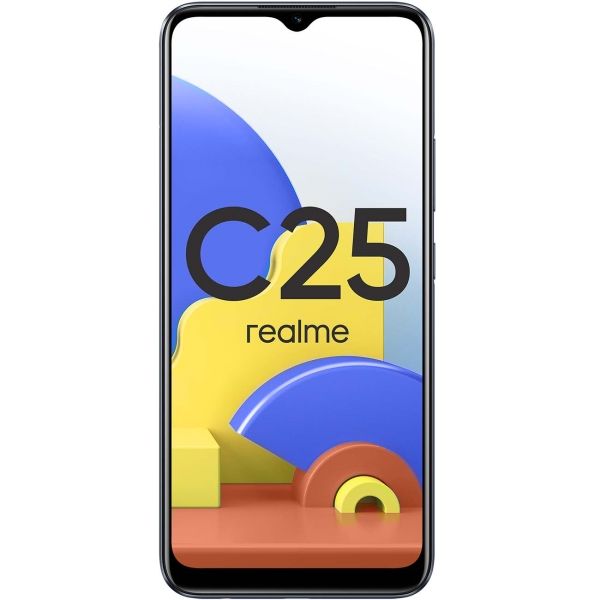 Восстановленный смартфон realme C25 4/64GB Water Grey (RMX3191), отличный