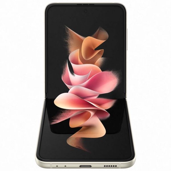 Восстановленный смартфон Samsung Galaxy Z Flip3 8/128GB Beige (SM-F711B), хороший