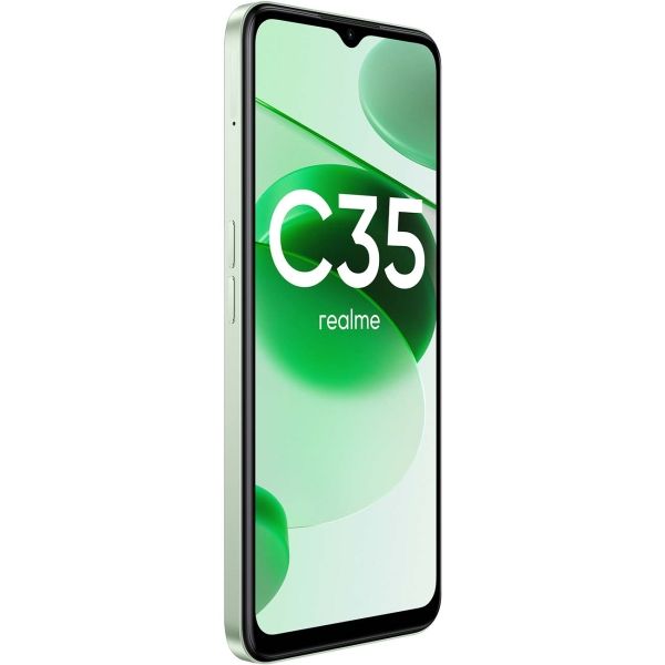 Восстановленный смартфон realme C35 4/64GB Glowing Green (RMX3511), хороший