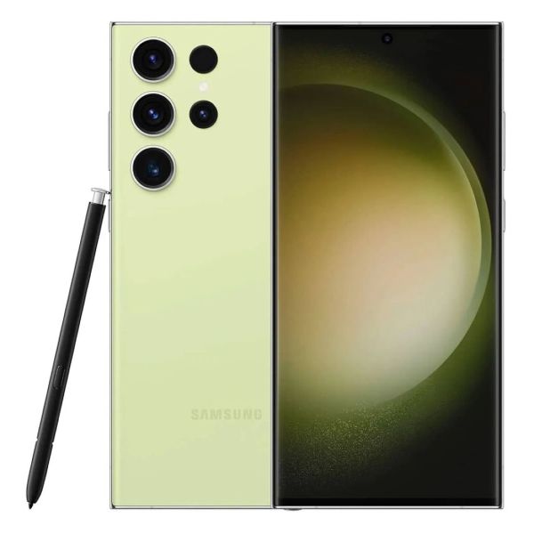 Восстановленный смартфон Samsung Galaxy S23 Ultra 12/512GB Lime (SM-S918U1) не русифицирован, отличный