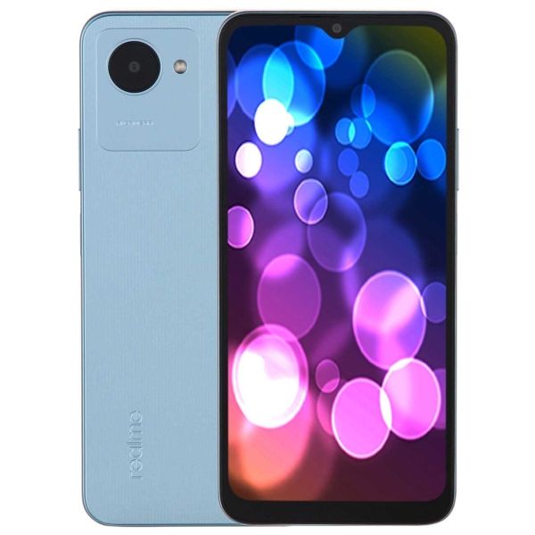 Уцененный смартфон realme C30s 4/64GB Spire Blue (RMX3690), как новый