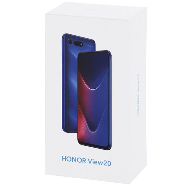 Восстановленный смартфон HONOR View 20 6/128GB сапфировый синий (PCT-L29), хороший