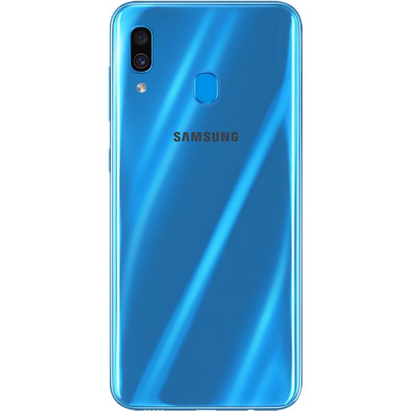 Восстановленный смартфон Samsung Galaxy A30 (2019) 4/64Gb Blue (SM-A305FN), отличный