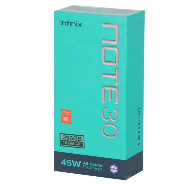 Восстановленный смартфон Infinix Note 30 8/256GB Black, как новый