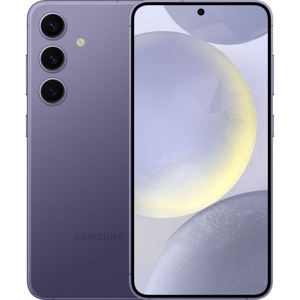 Восстановленный смартфон Samsung Galaxy S24 8/128GB Cobalt Violet, отличный