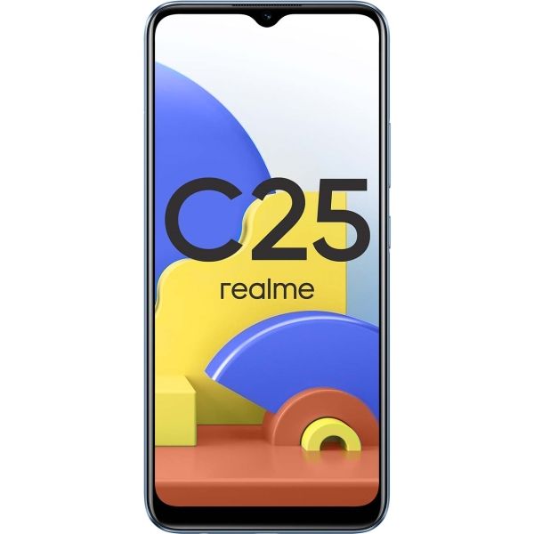 Восстановленный смартфон realme C25 4/64GB Water Blue (RMX3191), как новый