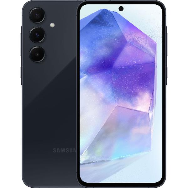Восстановленный смартфон Samsung Galaxy A55 5G 8/256GB Blue Black, хороший