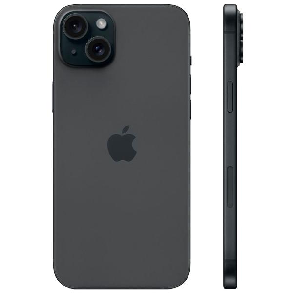 Восстановленный смартфон Apple iPhone 15 Plus 128GB nanoSim/eSim Black, как новый (без RuStore)