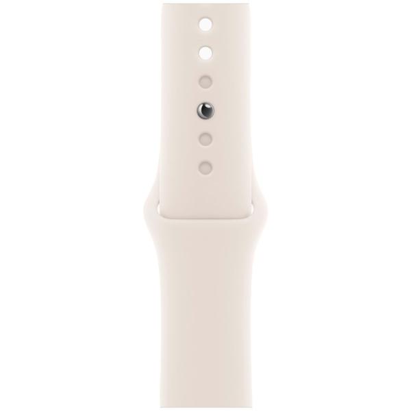 Восстановленные смарт-часы Apple Watch Series 10 42mm розовое золото Aluminum Case with Starlight Sport Band, размер S/M, отличный