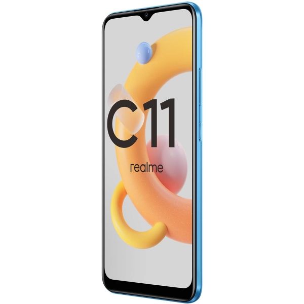 Восстановленный смартфон realme C11 2021 2/32GB голубое озеро (RMX3231), как новый