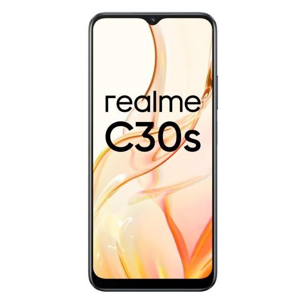 Восстановленный смартфон realme C30s 2/32GB Stripe Black (RMX3690), как новый